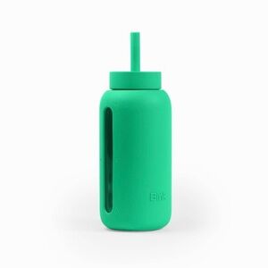 Bink Lounge Bottle With Straw Cap Emerald, Brand New